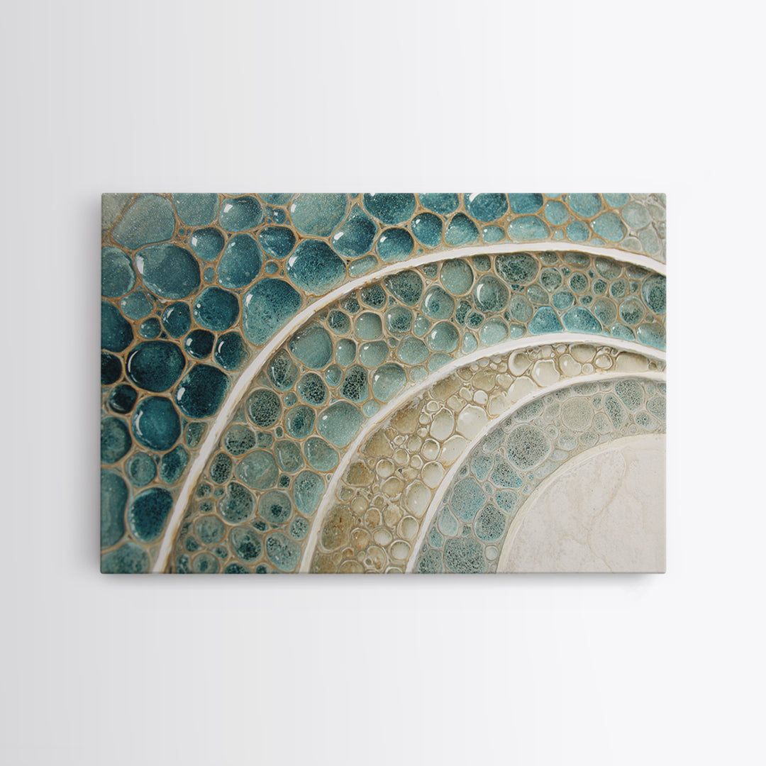 Clean Geometric Forms Canvas Print, Bathroom Art, Printable Wall Art, Bathroom Decor, Abstract Art, Spa, Bathroom Wall Decor, BAT-3x2-1