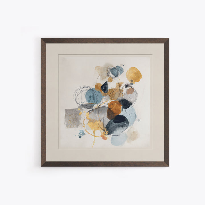 Minimal Face Pair Drawn Framed Canvas Print, Black and White Art, Gallery Decor, Living Room Decor, Fine Art, Monochrome, BAW-1x1-62