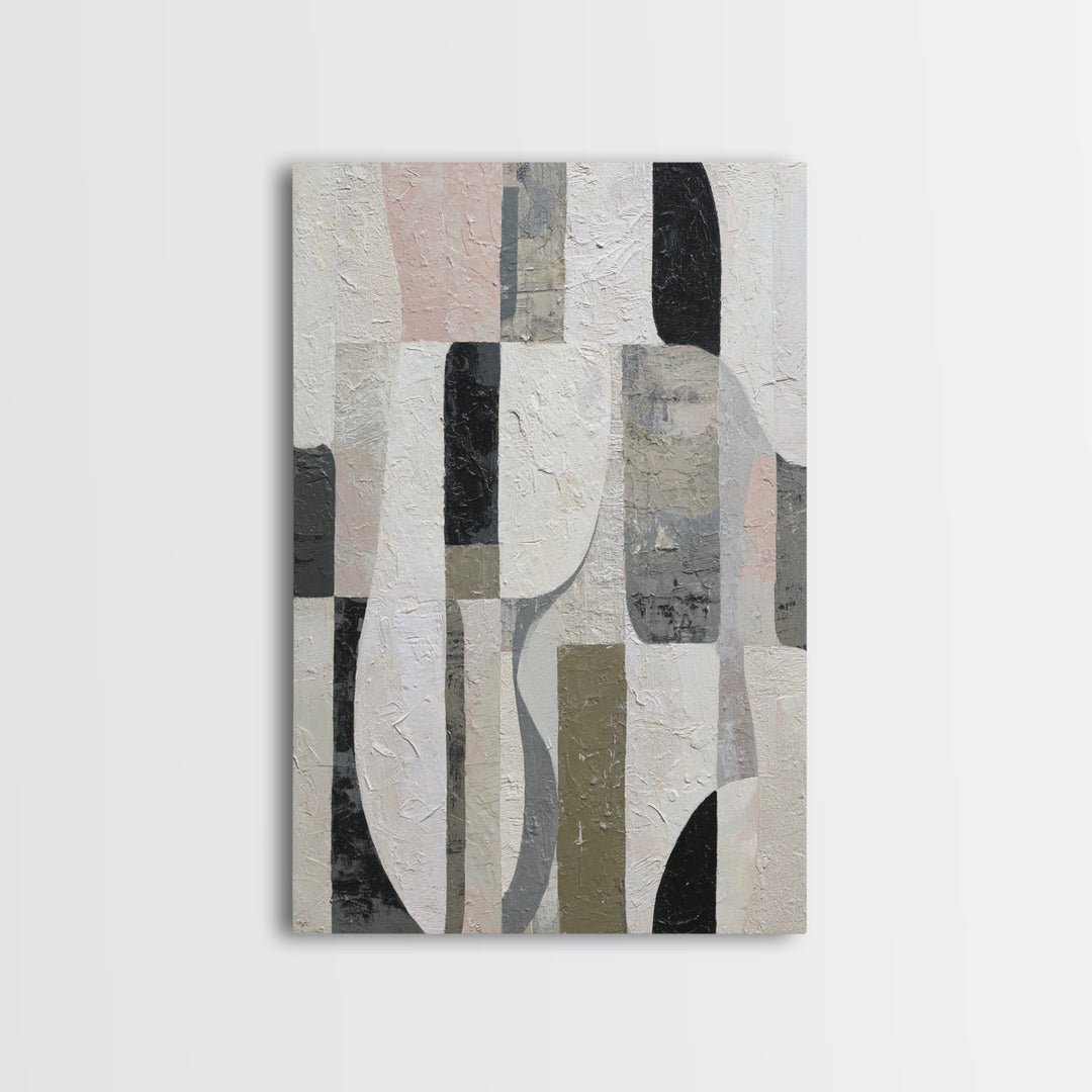 Abstract Marble Texture Canvas Print, Black and White Art, Apartment Decor, Living Room Decor, Monochrome, Photo Prints, BAW-2x3-71