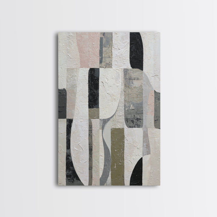 Abstract Marble Texture Canvas Print, Black and White Art, Apartment Decor, Living Room Decor, Monochrome, Photo Prints, BAW-2x3-71