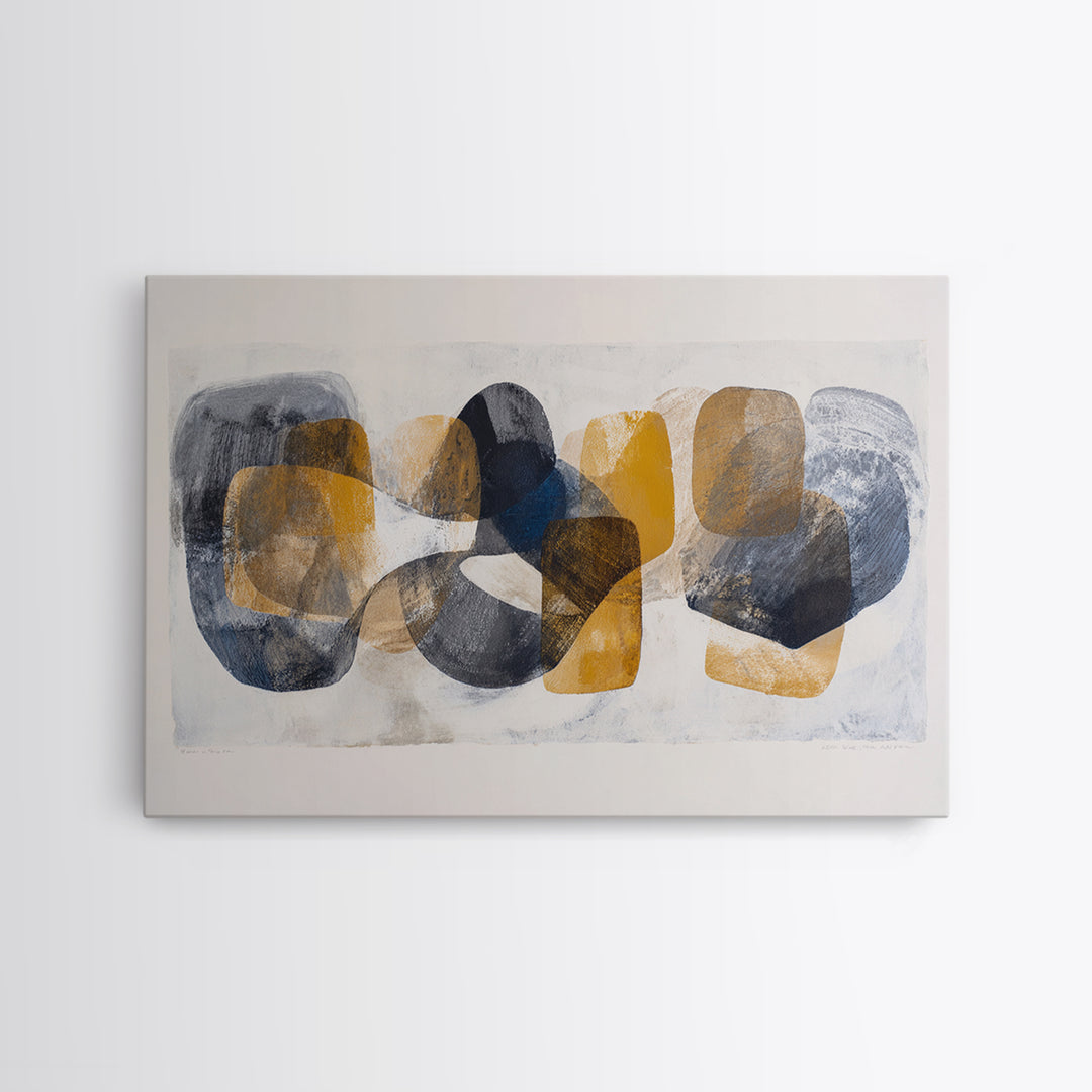 Abstract Charcoal Gestures on White Paper Canvas Print, Black and White Art, Home Decor, Living Room Decor, Monochrome, BAW-3x2-80