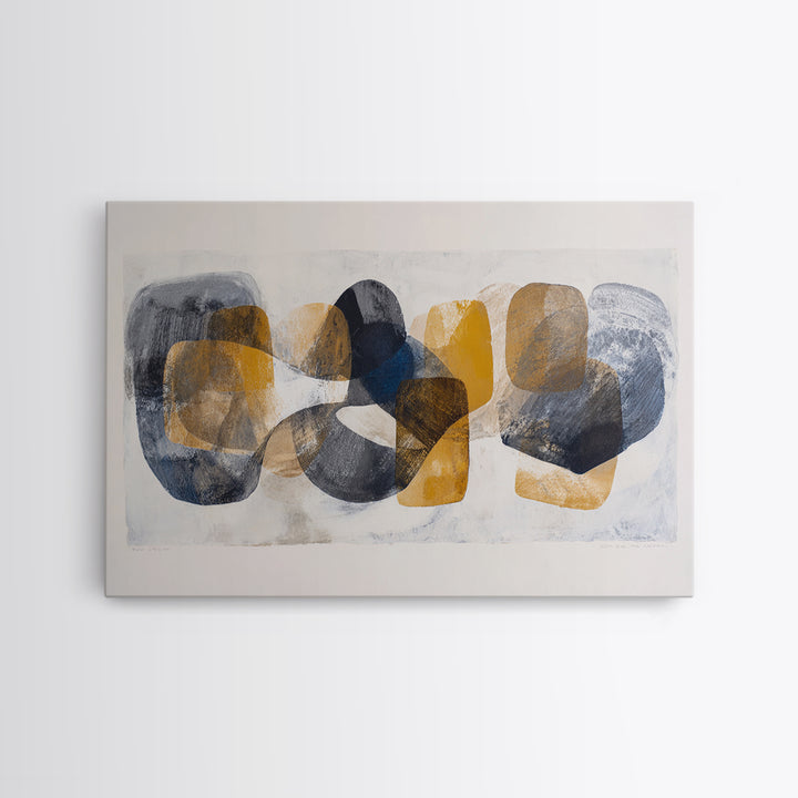 Abstract Charcoal Gestures on White Paper Canvas Print, Black and White Art, Home Decor, Living Room Decor, Monochrome, BAW-3x2-80