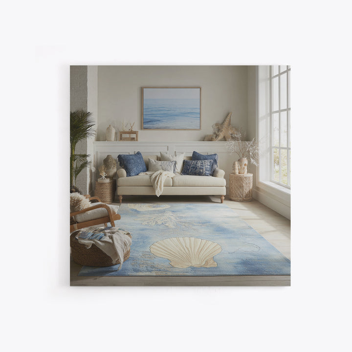 Seashell Collection Painted Like Natural Specimens Canvas Print, Beach Art, Beach Decor, Coastal Decor, Fine Art, Shore, BEA-1x1-76