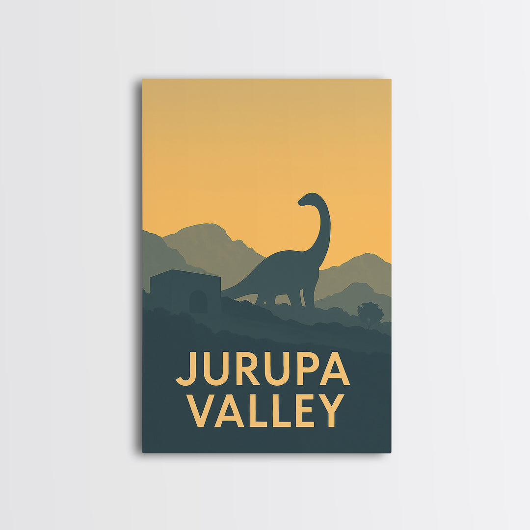 Jurupa Valley California Travel Poster, Canvas Print, Sunset Skyline Wall Art, Jurupa Valley Poster Print, Travel Art, City Art Print