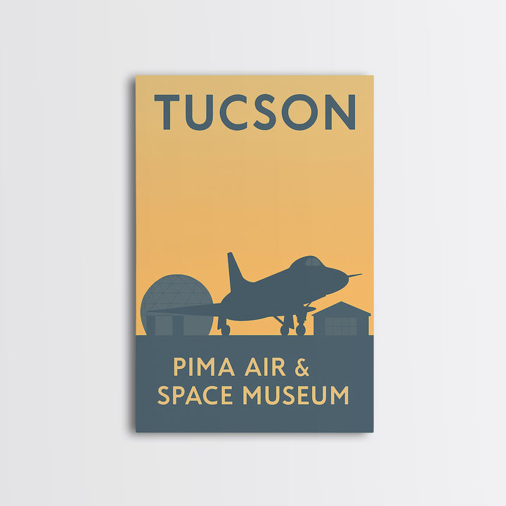 Tucson Arizona Travel Poster, Canvas Print, Mid Century Travel Art, Tucson Wall Art, Vintage Travel Print, Wall Art, Retro Travel Print