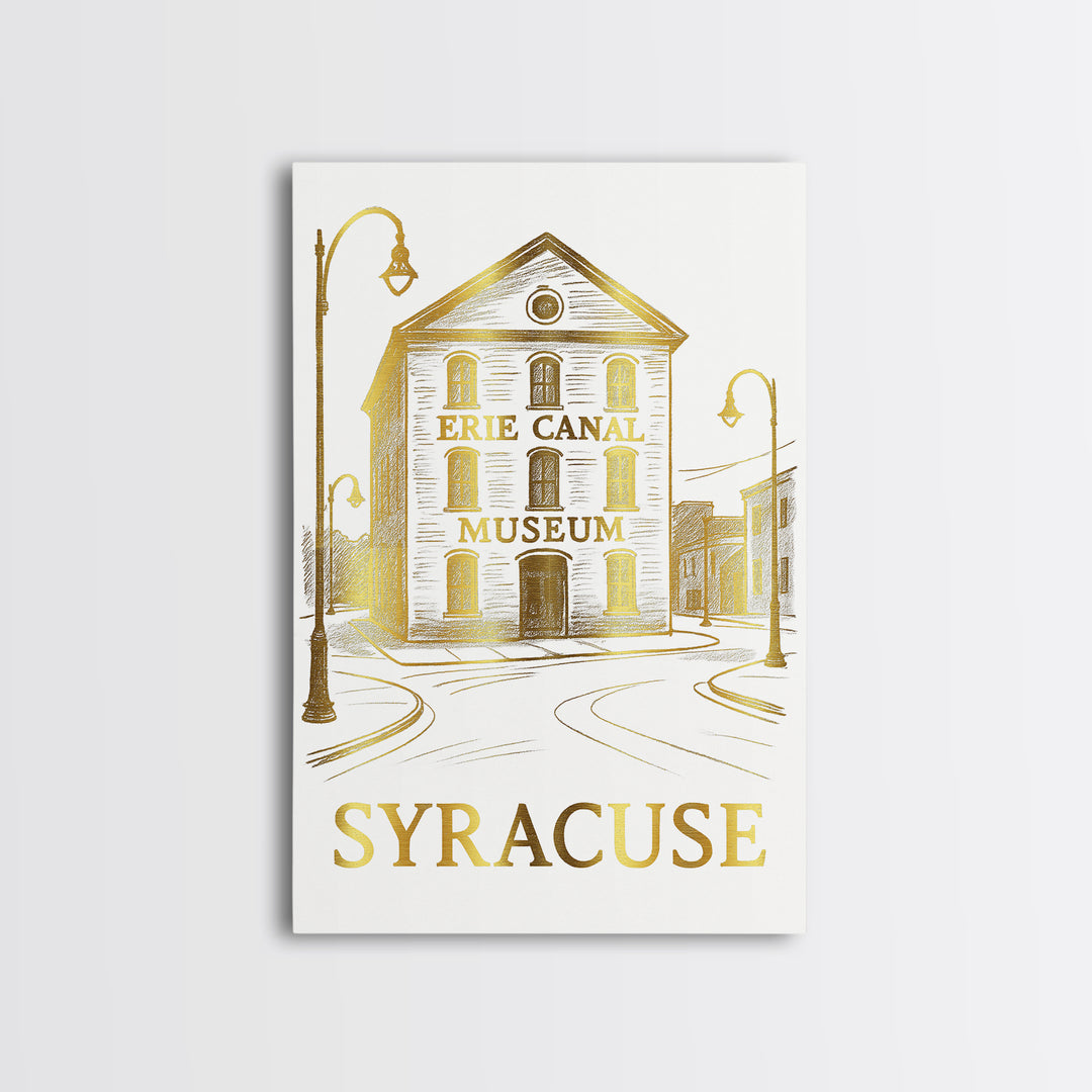 Syracuse Travel Poster, Canvas Print, Minimalist Poster Art, Syracuse Wall Art, Travel Poster Set, Travel Poster Art, Modern Wall Decor