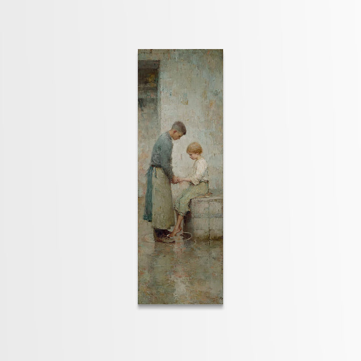 Compassionate Hands | Framed Canvas Print | Christian Art Canvas | Christian Gift Ideas | Christian Wall Art | Modern Christian Art | Narro