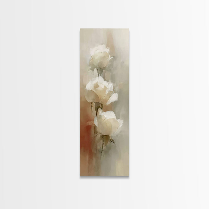 Blossoms Of Hope, Framed Canvas Print, Christian Wall Art, Christian Art Canvas, Christian Decor, Christian Gift Ideas, Tall Skinny Art Pri