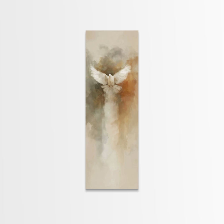 Spirit Of Glory – Framed Canvas Print – Christian Art Print – Christian Wall Art – Skinny Art – Christian Christmas Art – Christian Art Can