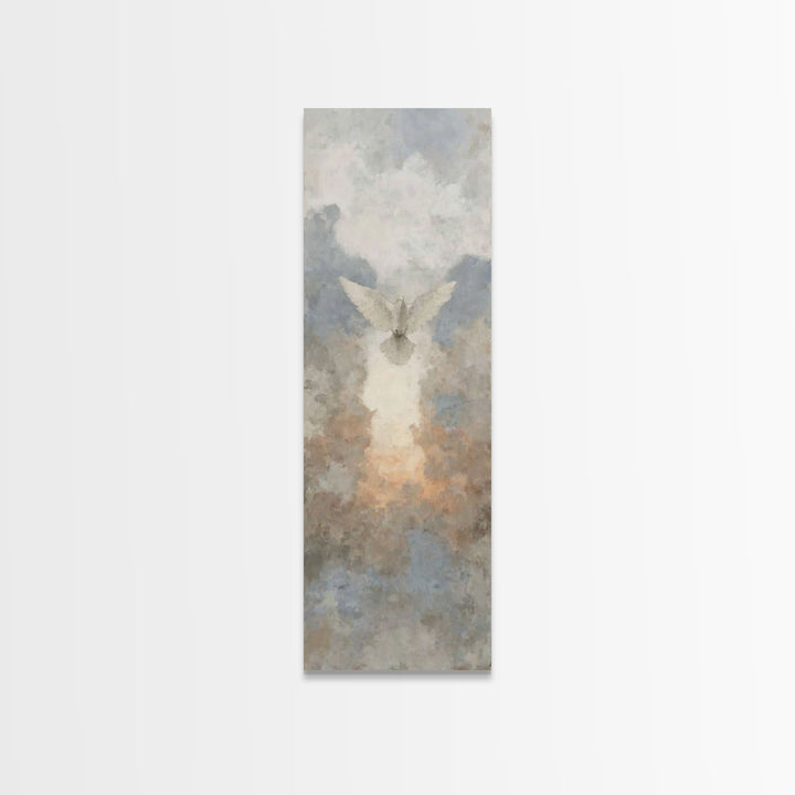 Ascending Grace | Framed Canvas Print | Christian Art Canvas | Jesus Painting | Christian Wall Art | Christmas Art | Christian Decor | Art