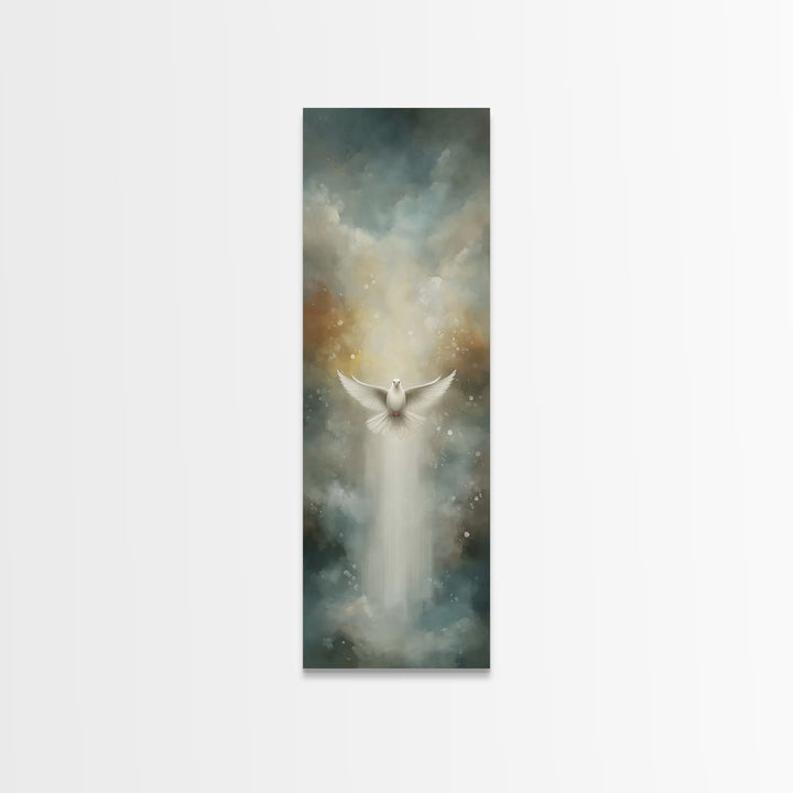Radiance Of Peace – Framed Canvas Print – Christian Wall Art – Christian Art – Christian Art Canvas – Skinny Art – Christian Gift Ideas