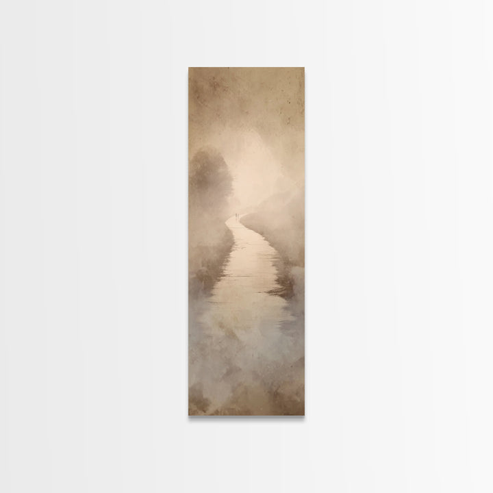 Forest Of Hope – Framed Canvas Print – Skinny Art – Christian Wall Art – Christian Art Canvas – Modern Christian Art – Christmas Art