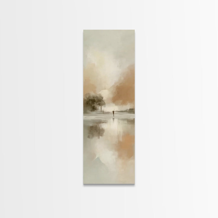 Fields Of Mercy – Framed Canvas Print – Skinny Art – Christian Wall Art – Abstract Christian Art – Christian Art Gift