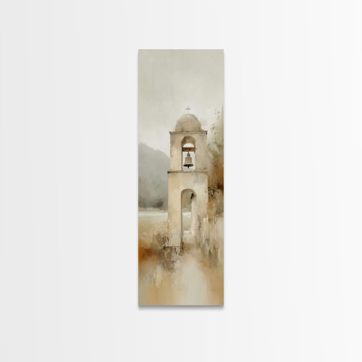 Valley Of Mercy – Framed Canvas Print – Jesus Painting – Christian Wall Art – Christmas Art – Tall Narrow Wall Art – Christian Art Canvas