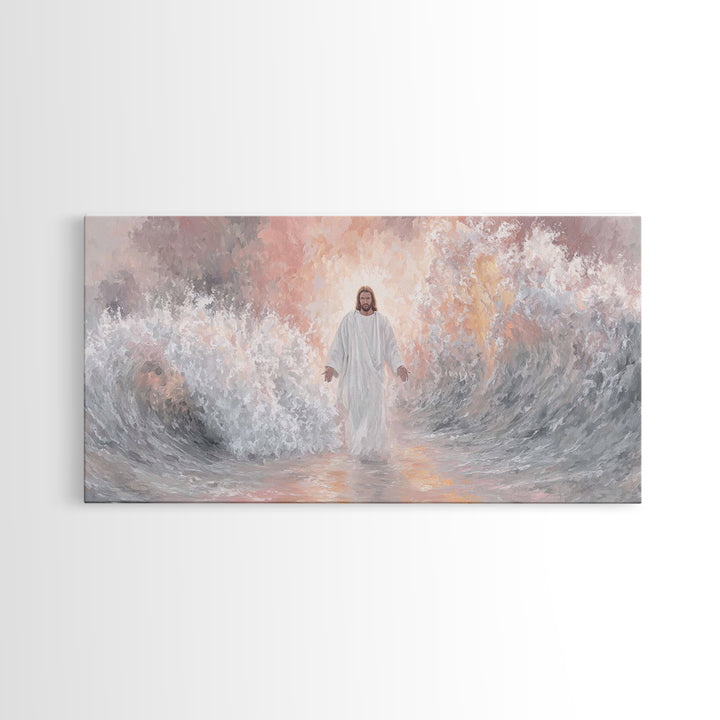 Dawn of Glory | Framed Canvas Print | Christian Wall Art | Jesus Painting | Christian Art Canvas | Large Christian Painting | Christian Art