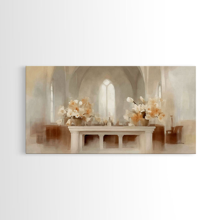 Sacred Glow, Framed Canvas Print, Christian Art Canvas, Christian Wall Art, Moody Christian Art, Christmas Canvas Wall Art, Christian Gift