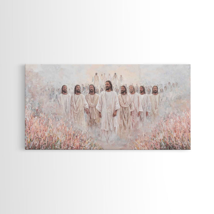 Eternal Walk – Framed Canvas Print – Christian Art – Christian Canvas – Jesus Painting – Christian Art Print – Christian Wall Art