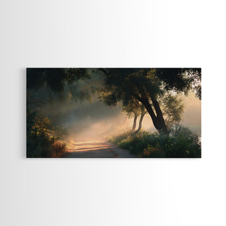 Holy Solitude – Framed Canvas Print – Jesus Painting – Christian Art Canvas – Christian Wall Art – Christmas Art – Large Christian Art