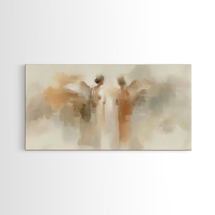 Whispered Glory – Framed Canvas Print – Christian Christmas Art – Christian Art Canvas – Subtle Christian Art – Christian Wall Art
