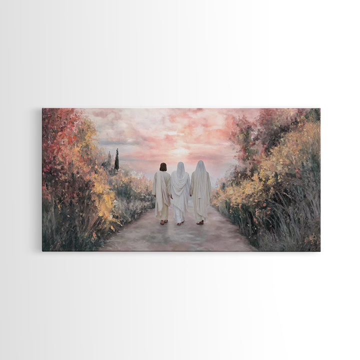 Garden Of Dawn – Framed Canvas Print – Christian Art Canvas – Jesus Wall Art – Christian Art Print – Christian Decor – Christian Gift Ideas