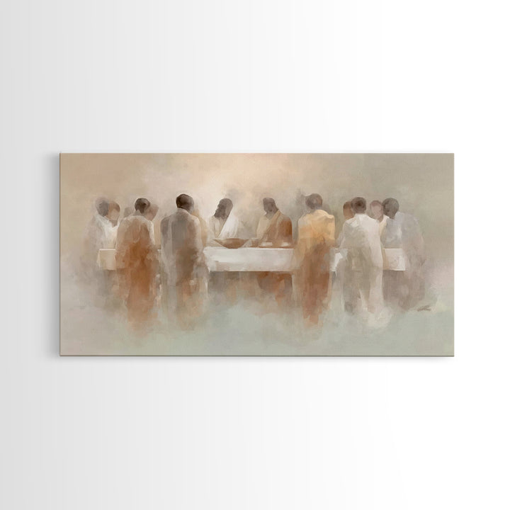 Gathered In Grace – Framed Canvas Print – Christian Wall Art – Christian Art Canvas – Christian Art Print – Christian Decor – Jesus Paintin