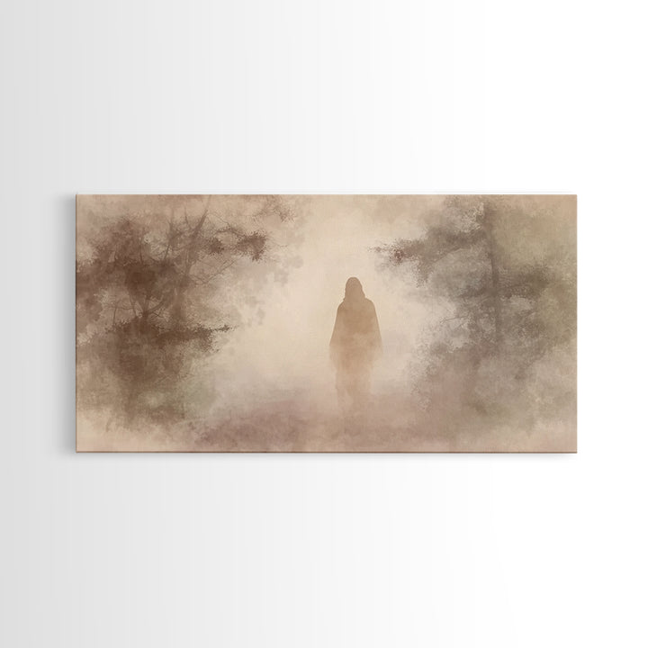 Path Of Salvation – Framed Canvas Print – Christian Wall Art – Christian Christmas Art – Jesus Canvas Art – Christian Decor – Jesus Art