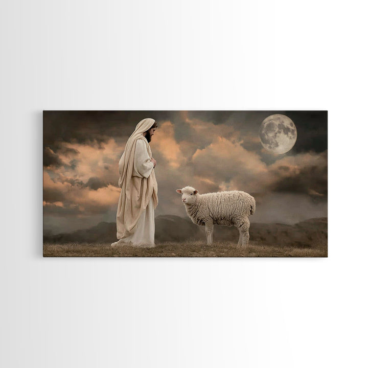 Dawn Over Zion | Framed Canvas Print | Christian Christmas Art | Jesus Painting | Christian Art Canvas | Christian Wall Art | Christian Dec
