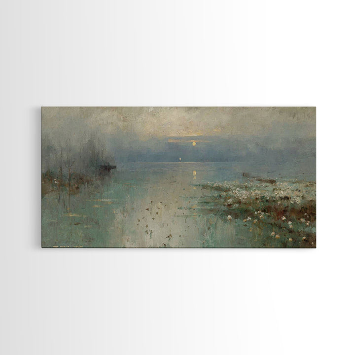 Sacred Horizon – Framed Canvas Print – Christian Wall Art – Christian Art Canvas – Subtle Christian Art – Christian Paintings – Christian G