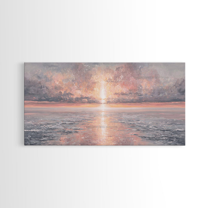 Eternal Light, Framed Canvas Print, Christian Wall Art, Christian Art Canvas, Christian Christmas Art, Christian Art Work, Christian Gift,