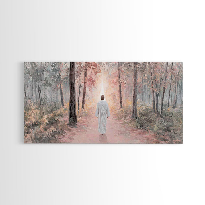 Light Of Dawn | Framed Canvas Print | Christian Art | Christian Art Canvas | Christian Painting | Christmas Art Prints