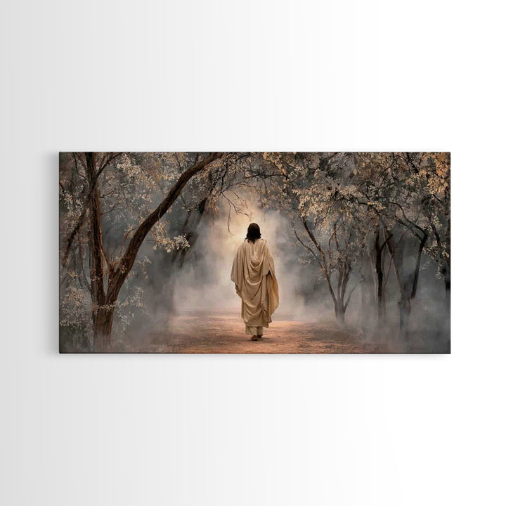 Blessed Journey | Framed Canvas Print | Christian Art Canvas | Christian Decor | Jesus Painting | Christian Gift Ideas