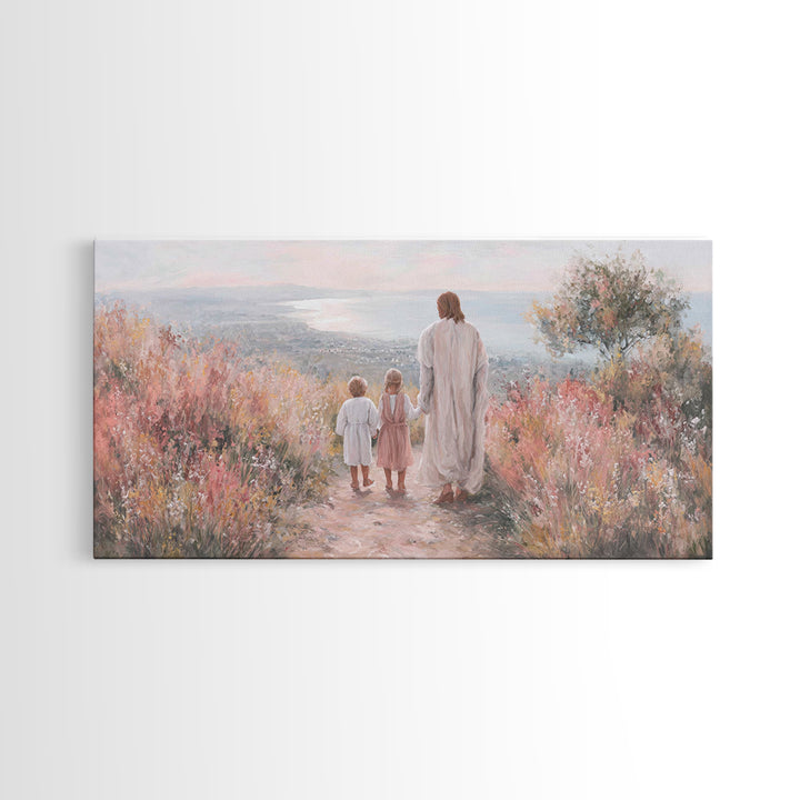 Morning Of Hope – Framed Canvas Print – Christian Art Canvas – Christian Art – Christian Wall Art – Jesus Painting – Christian Gift Ideas
