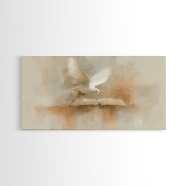 Graceful Promise, Framed Canvas Print, Christian Wall Art, Christian Art Canvas, Subtle Christian Art, Christian Decor, Modern Christian Pa