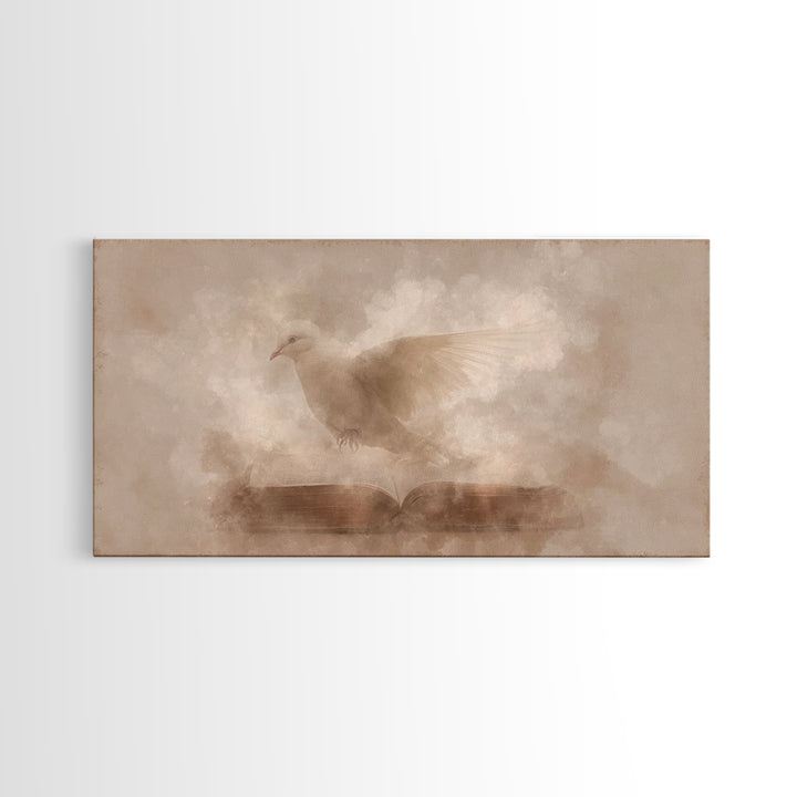 Winter Grace | Framed Canvas Print | Christian Wall Art | Christian Art Canvas | Christian Decoration | Subtle Christian Art | Christian Gi
