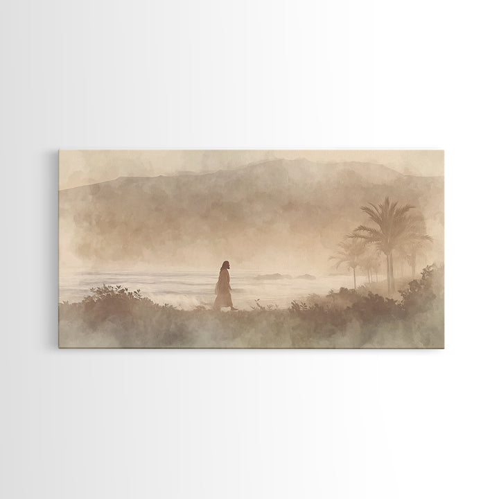 Silent Wonder – Framed Canvas Print – Christian Art Print – Subtle Christian Art – Christian Wall Art – Unique Christian Art – Christian Ch