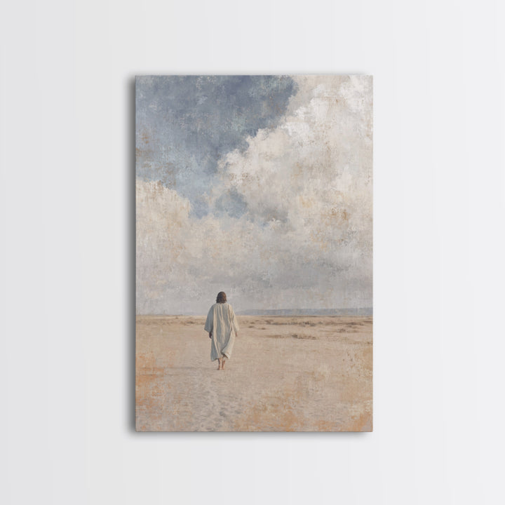 Boundless Grace, Framed Canvas Print, Christian Wall Art, Christian Art Canvas, Jesus Painting, Modern Christian Art, Christian Gift Ideas
