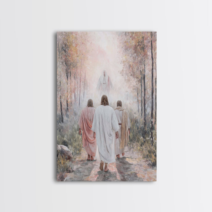 Forest Revelation, Framed Canvas Print, Christian Art Canvas, Christian Wall Art, Christian Paintings, Christian Art Work, Christian Gift I