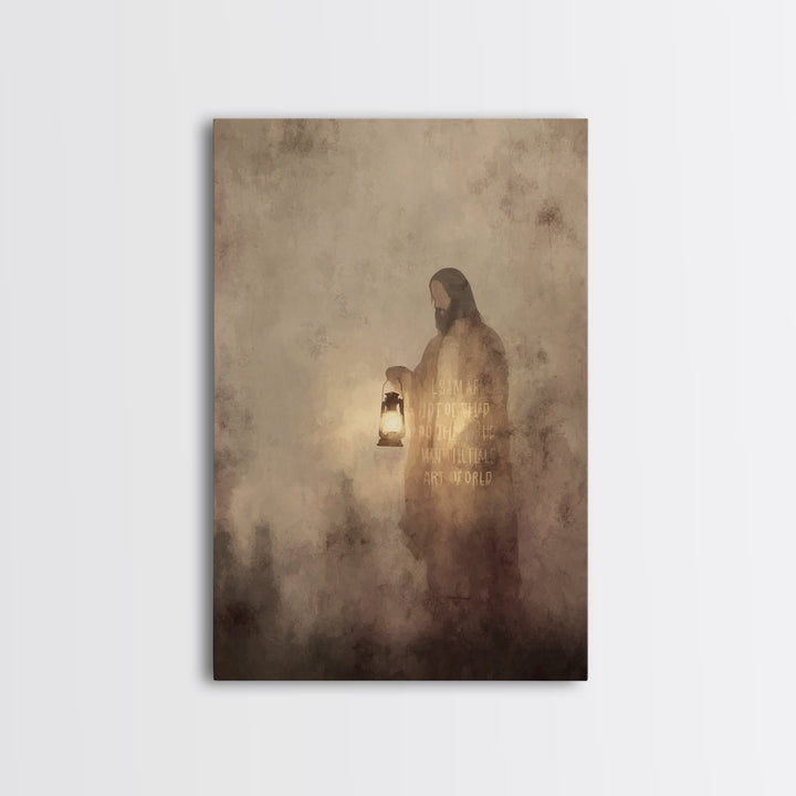 Eternal Wayfarer – Framed Canvas Print – Christian Art Canvas – Christian Wall Art – Christian Gift Ideas – Christian Decor – Christian Art
