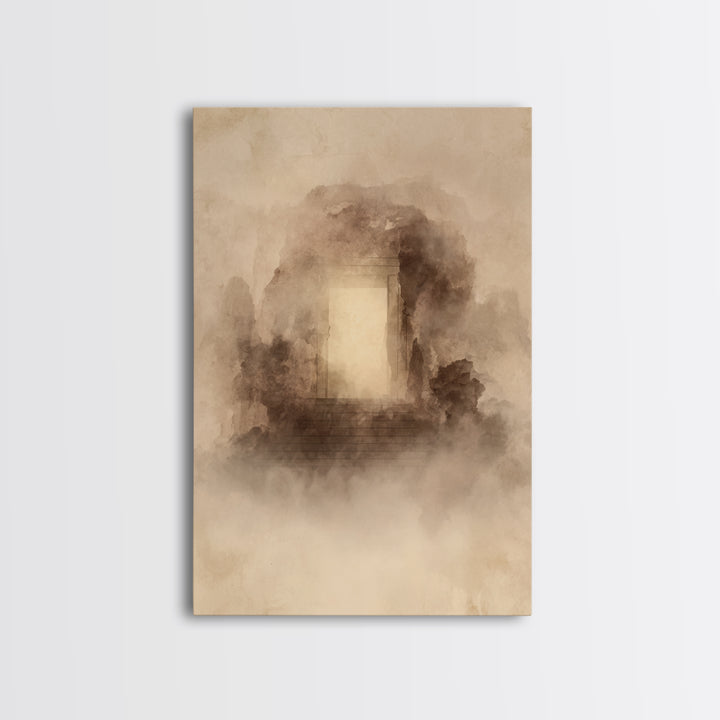Holy Dawn | Framed Canvas Print | Christian Wall Art | Jesus Painting | Christian Art | Christian Canvas | Christian Decoration