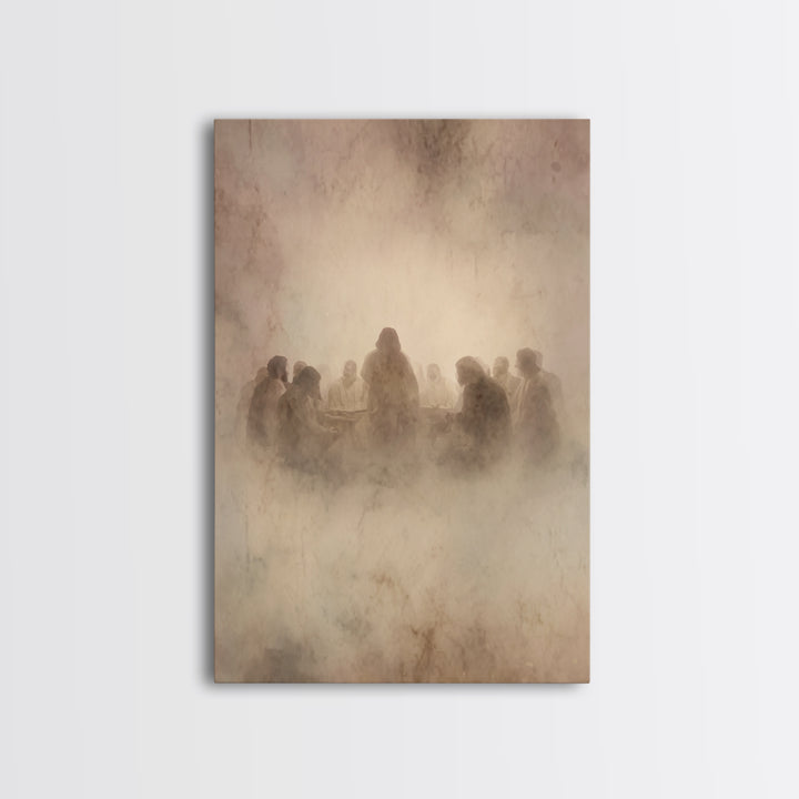 Transfigured Radiance, Framed Canvas Print, Christian Art Canvas, Christian Wall Art, Jesus Painting, Christian Art, Christian Decor, Moody