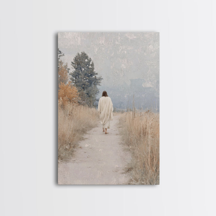 Garden Of Hope – Framed Canvas Print – Christian Wall Art – Christian Art Canvas – Jesus Painting – Christian Art Print – Christian Gift