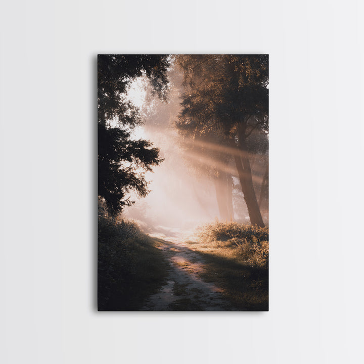 Path Of Glory – Framed Canvas Print – Christian Wall Art – Christian Art Canvas – Pastoral Scenery – Christian Art – Christian Gift Ideas