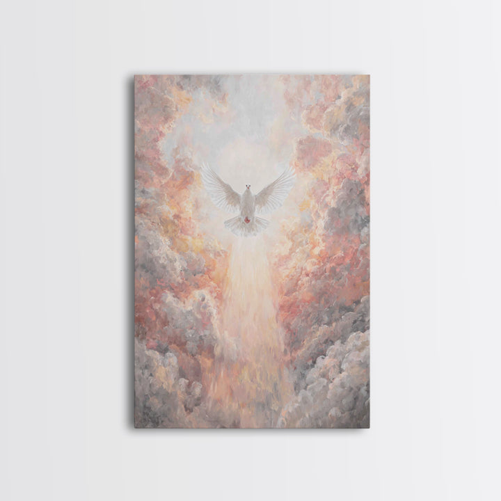 Ascension Glory | Framed Canvas Print | Christian Art Canvas | Christian Wall Art | Christian Christmas Art | Large Christian Art | Christi