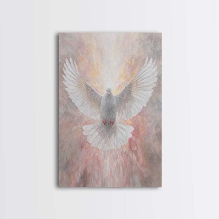 Glory Of Peace | Framed Canvas Print | Christian Wall Art | Christian Art Canvas | Christian Art Work | Christian Gift | Christian Painting