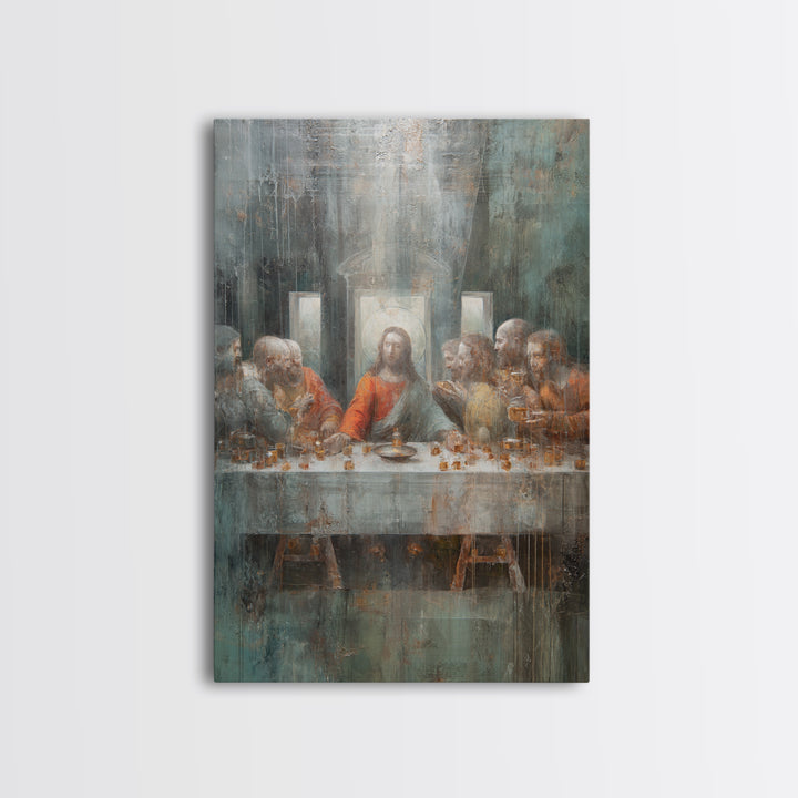 Temple Of Grace | Framed Canvas Print | Christian Art Canvas | Christian Wall Art | Subtle Christian Art | Christian Gift | Jesus Art | Chr