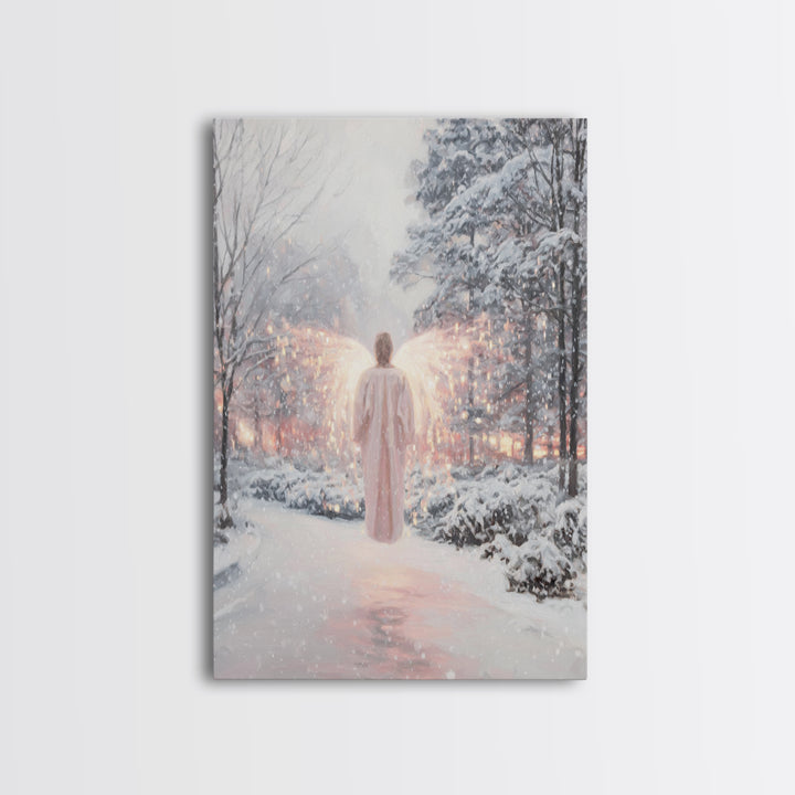 Lantern Of Heaven – Framed Canvas Print – Christian Art – Christian Wall Art – Christian Art Canvas – Christmas Art – Unique Christian Art