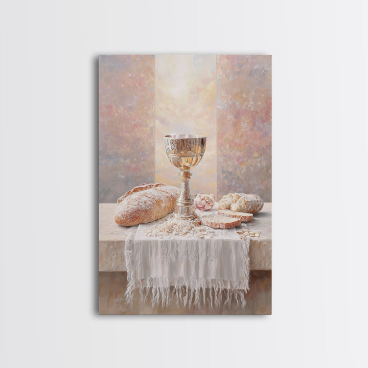 Covenant Of Peace – Framed Canvas Print – Christian Art Canvas – Christian Wall Art – Modern Christian Art – Christian Gift