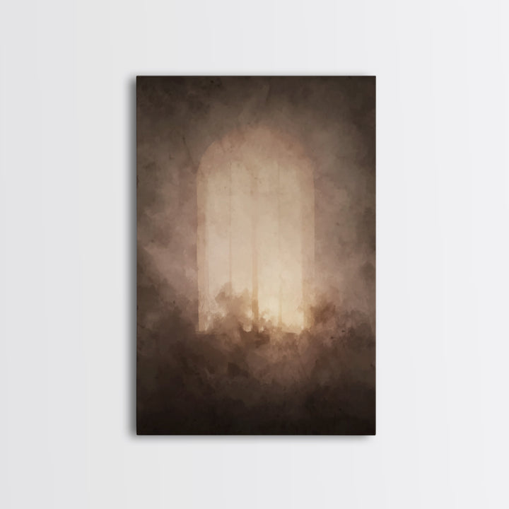 Shepherd’s Pathway – Framed Canvas Print – Jesus Painting – Christian Wall Art – Christian Art Canvas – Large Jesus Painting – Christian De
