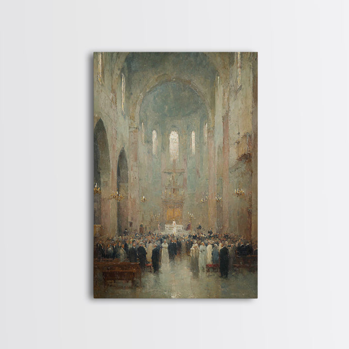 Light of Bethlehem – Framed Canvas Print – Christmas Art – Christian Decor – Christian Art Canvas – Christian Wall Art – Retro Christmas Ar