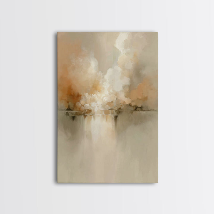 Heavenly Hosts – Framed Canvas Print – Christian Wall Art – Christian Art Canvas – Christian Painting – Christian Gift Ideas